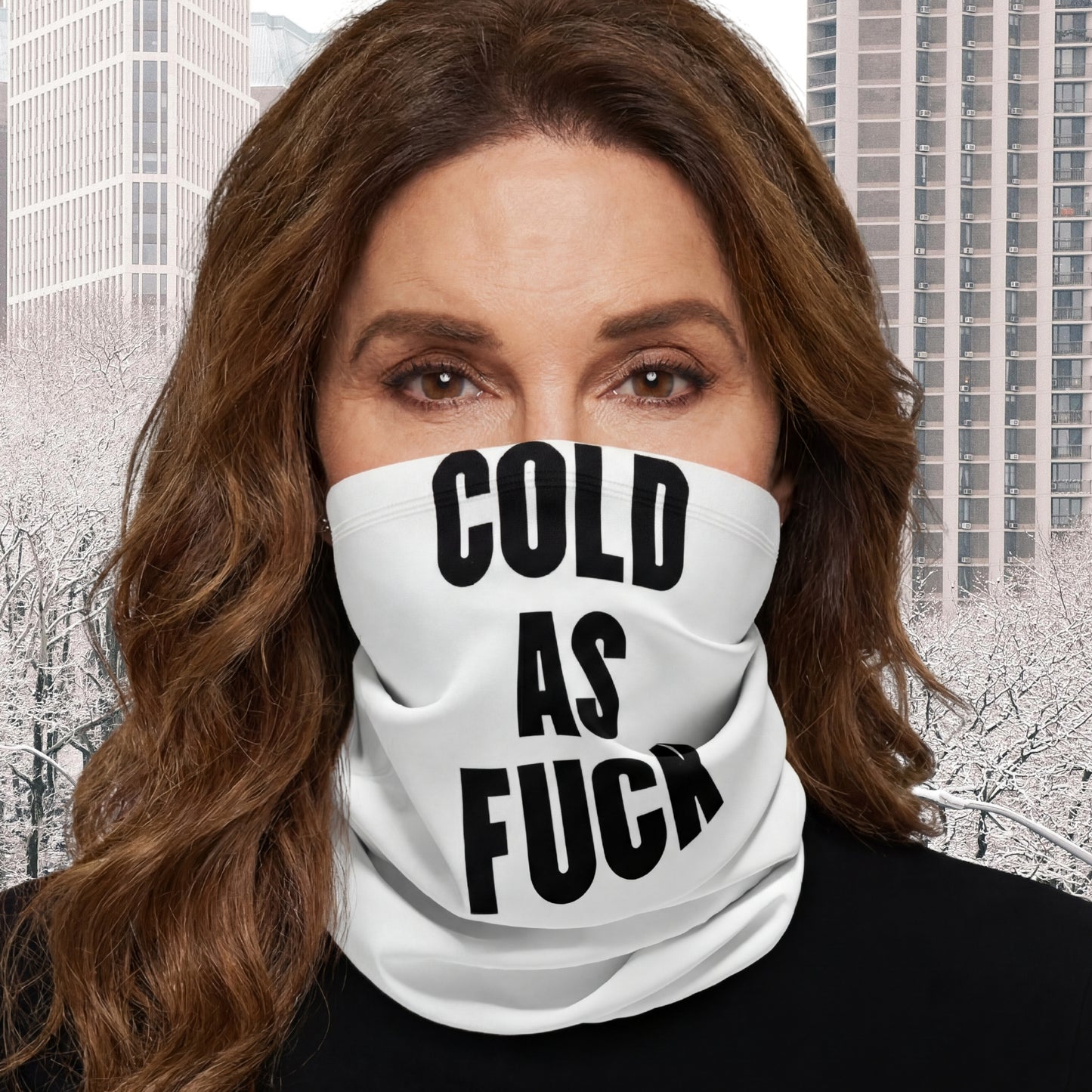 Cold AS FUCK Mug Covering